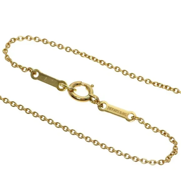 TIFFANY Authentic 18k Gold Diamond Necklace - Picture 3 of 6